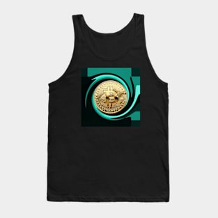 Bitcoin Gold Cryptocurrency Digital Assets Tank Top